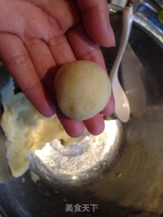 黄金芝士土豆球的做法步骤：9