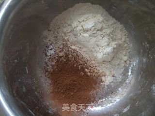 双色馒头的做法步骤：2