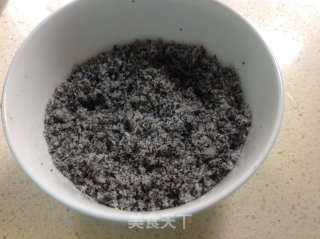 奶香黑芝麻小甜饼的做法步骤：3