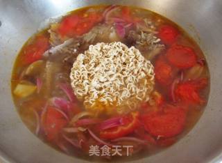 夏日滋阴极品 --- 鸭肉椒叶面的做法步骤：8