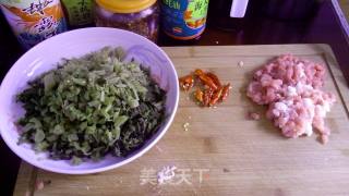 雪菜肉丝的做法步骤：2