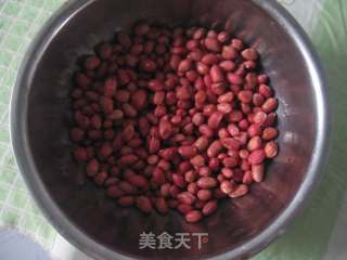 咸味花生米的做法步骤：1