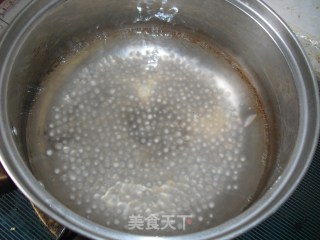蜜豆西米露的做法步骤：2