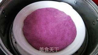 紫薯发糕的做法步骤：4