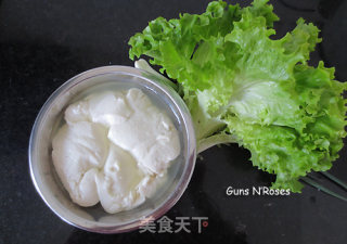 生菜豆花的做法步骤：1