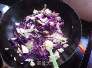 双色包菜的做法步骤：7