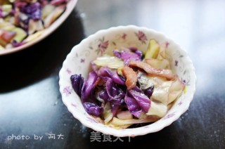 双色包菜的做法步骤：8