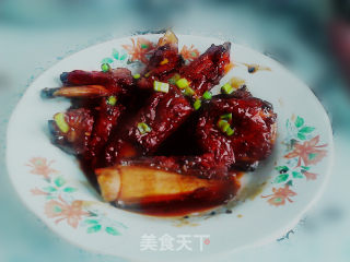 糖醋排骨的做法步骤：4