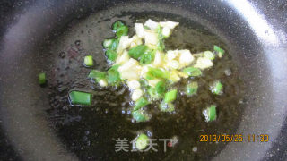 杏鲍菇炒油菜的做法步骤：6