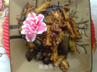 京酱茄子的做法步骤：12