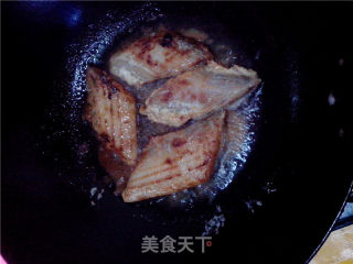 香煎孜然带鱼的做法步骤：4