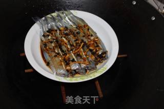 豉汁蒸尖嘴鱼的做法步骤：5