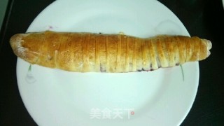 双味毛毛虫面包的做法步骤：13