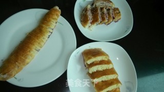双味毛毛虫面包的做法步骤：16