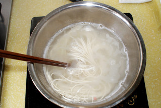 芸豆海鲜打卤面的做法步骤：15