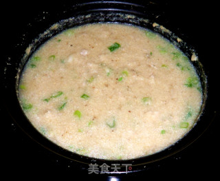 鸡米豆渣羹的做法步骤：10