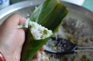 豌豆玉米甜粽的做法步骤：5