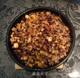 素食八宝饭的做法步骤：5