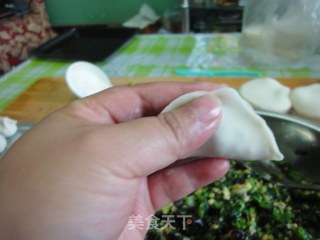 菠菜鸡蛋饺子的做法步骤：14