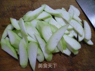 紫菜小海蜒炒夜开花的做法步骤：3
