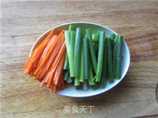 榨菜炒肉丝的做法步骤：6
