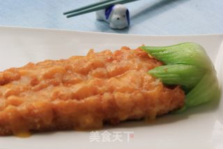 橙香玉米鱼的做法步骤：13