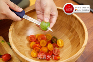 番茄沙拉的做法步骤：2