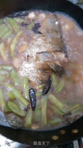 家常炖鱼——鱼锅卷子一锅鲜的做法步骤：17