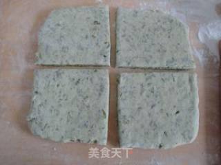 菠菜千层蒸饼的做法步骤：11