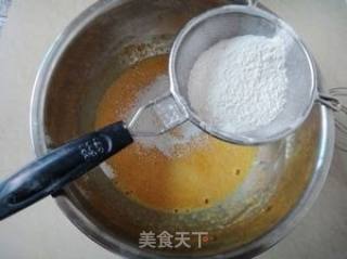 南瓜戚风蛋糕的做法步骤：5