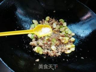 肉末炒蚕豆的做法步骤：8