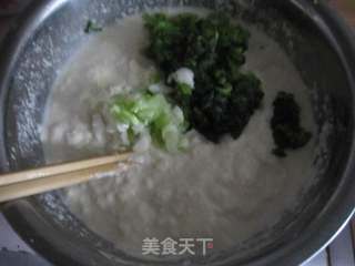 豆渣菠菜饼的做法步骤：6