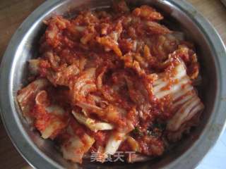 辣白菜焖豆腐的做法步骤：2
