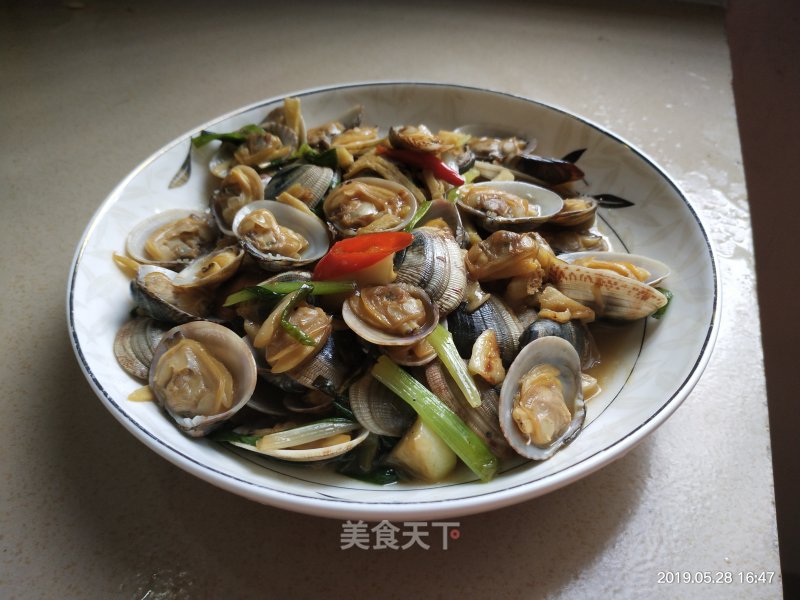 香辣花蛤的做法
