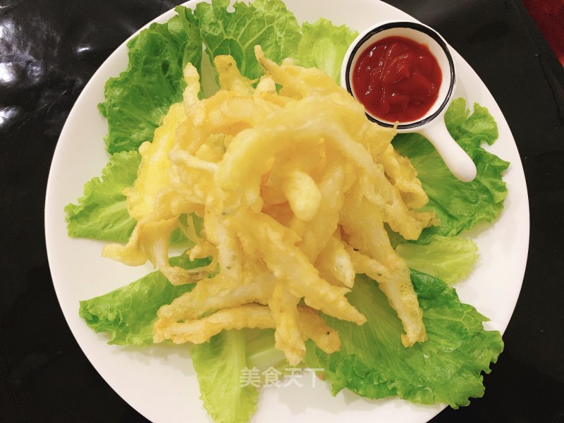 香酥银鱼的做法