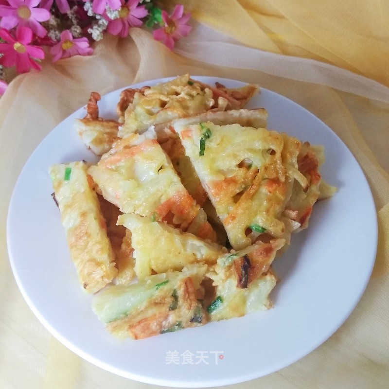 土豆丝煎饼的做法