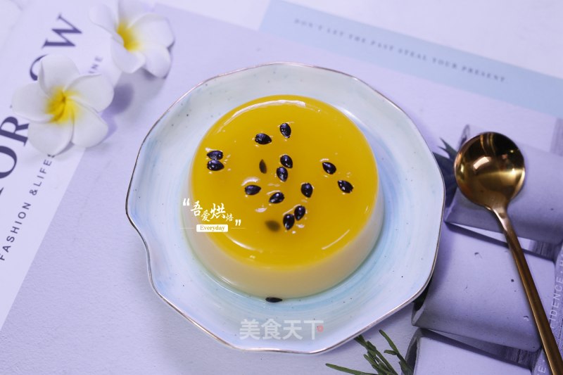 百香果布丁的做法