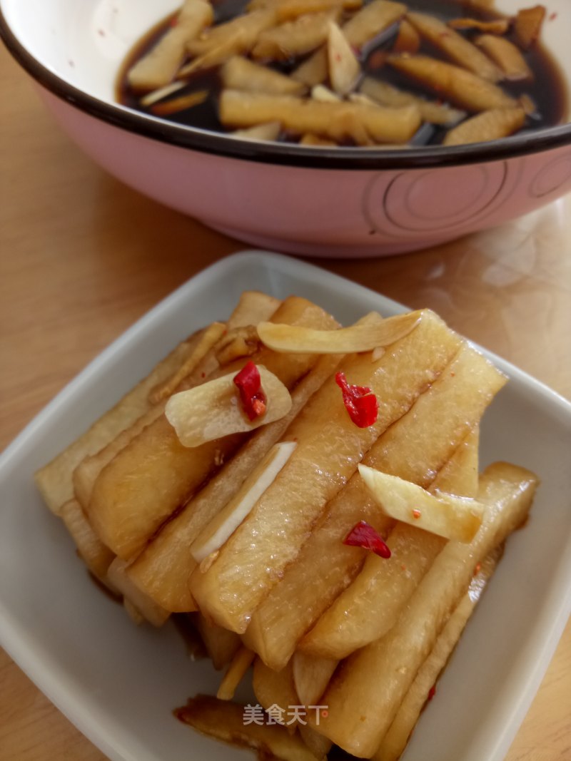 酱脆萝卜的做法
