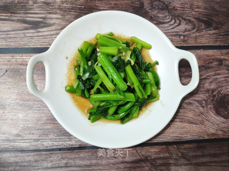 蚝油菜心的做法