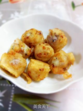 炸土豆丸子的做法步骤：8