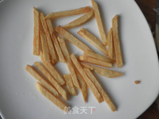 炸薯条的做法步骤：5