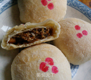 酥皮五仁饼 二种效果的五仁酥的做法步骤：18