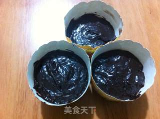 熔岩巧克力蛋糕的做法步骤：8
