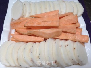 浇汁山药的做法步骤：2