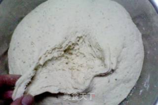 黑芝麻糖馅豆渣包的做法步骤：6