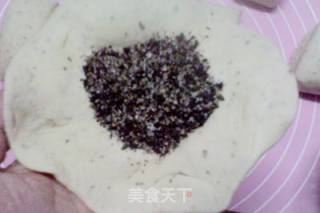 黑芝麻糖馅豆渣包的做法步骤：9