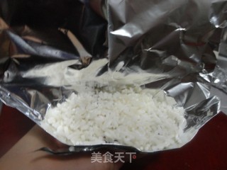 鲍鱼粽子 锡纸包的做法步骤：7