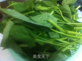 豆豉蒜香空心菜的做法步骤：1