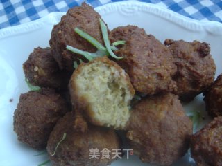 干炸啤酒丸子的做法步骤：5