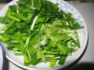 韭菜炒鸡蛋的做法步骤：4